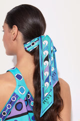 Pucci Mixed Print Silk Twill Scarf