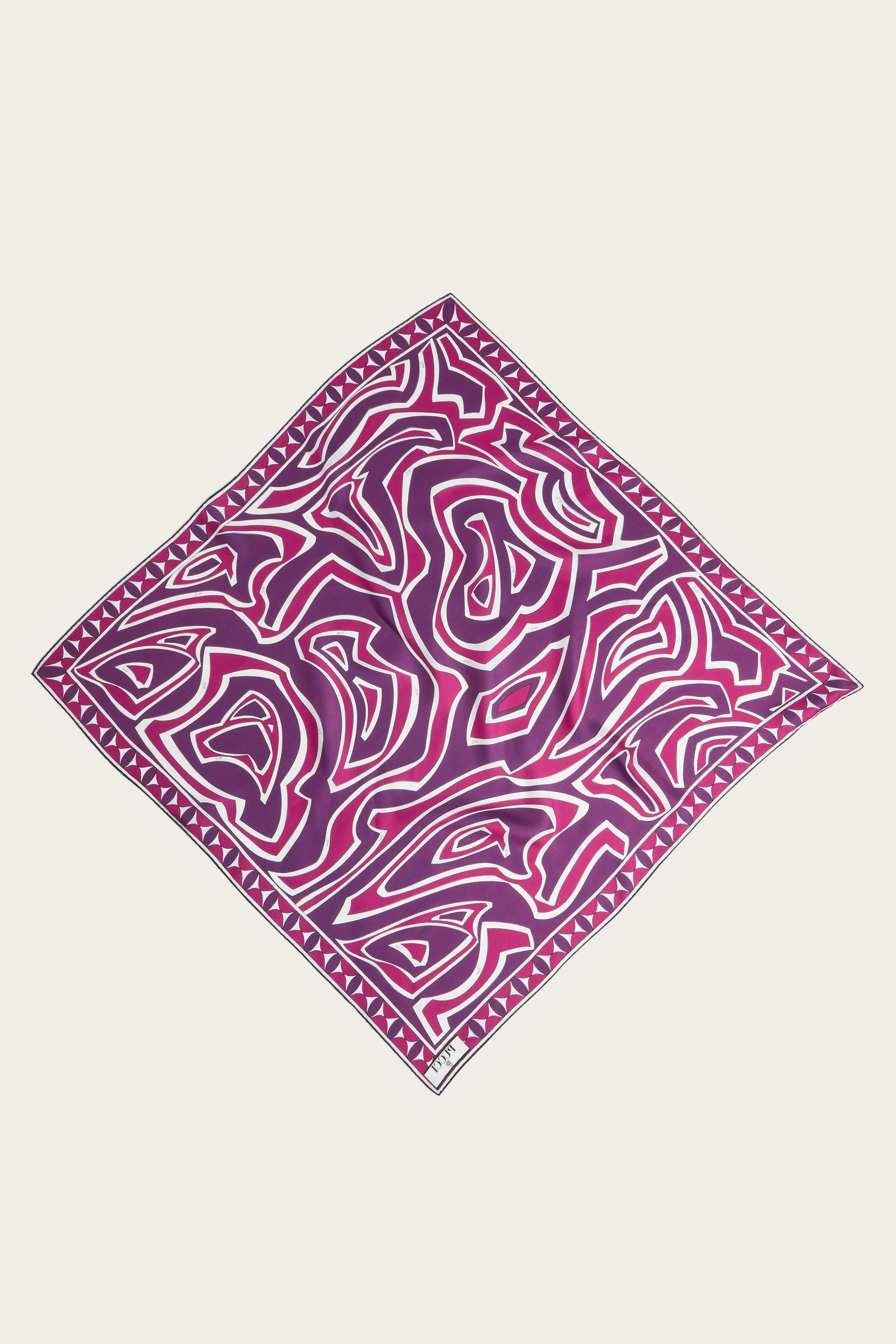 Pucci Labirinto Print Silk Scarf