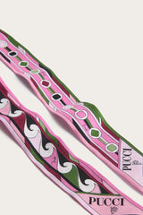 Pucci Vivara and Bouclé Print Silk Scarf