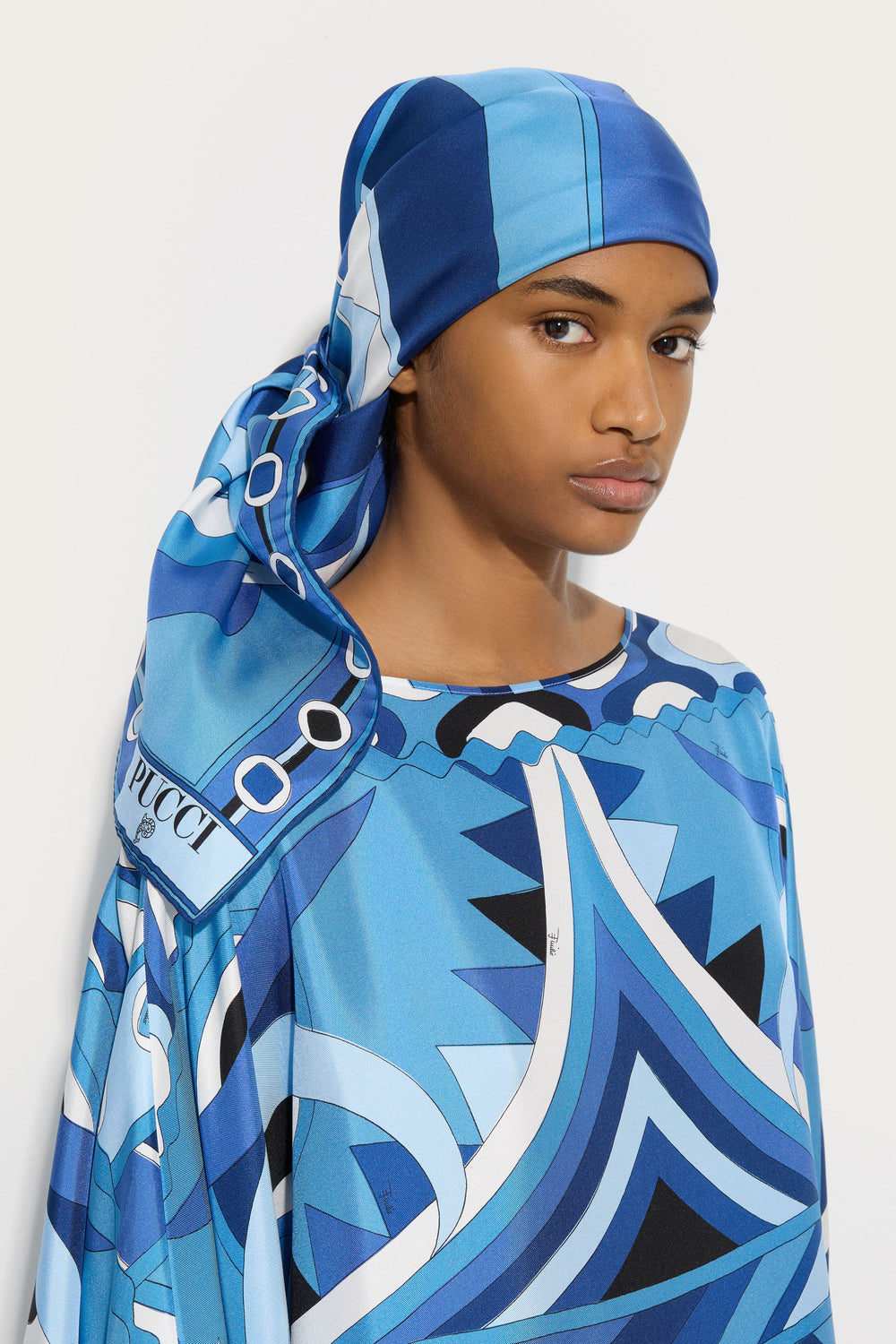 Pucci Vivara Print Silk Scarf