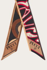 Pucci Onde and Labirinto Print Silk Twill Scarf