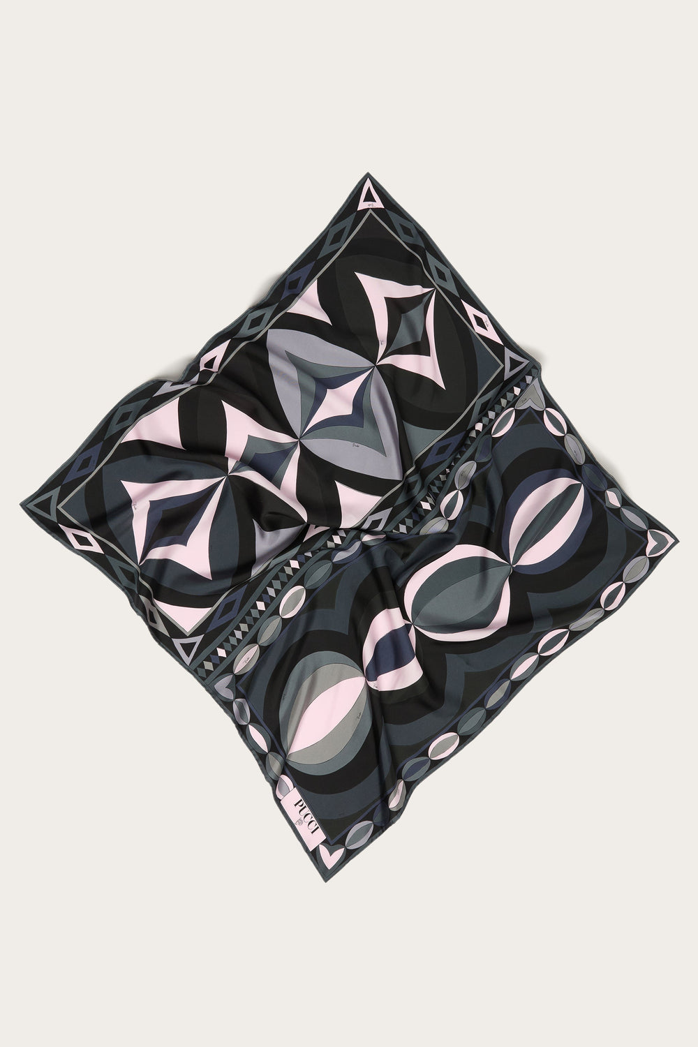 Pucci Collane Print Silk Twill Scarf