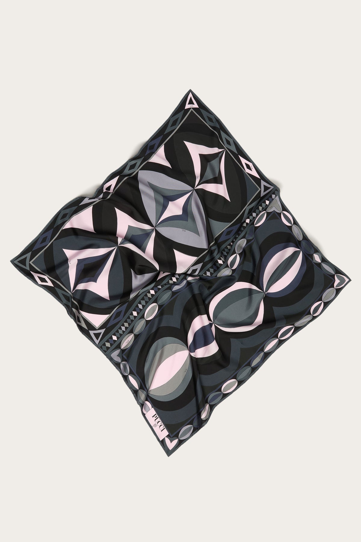 Pucci Collane Print Silk Twill Scarf
