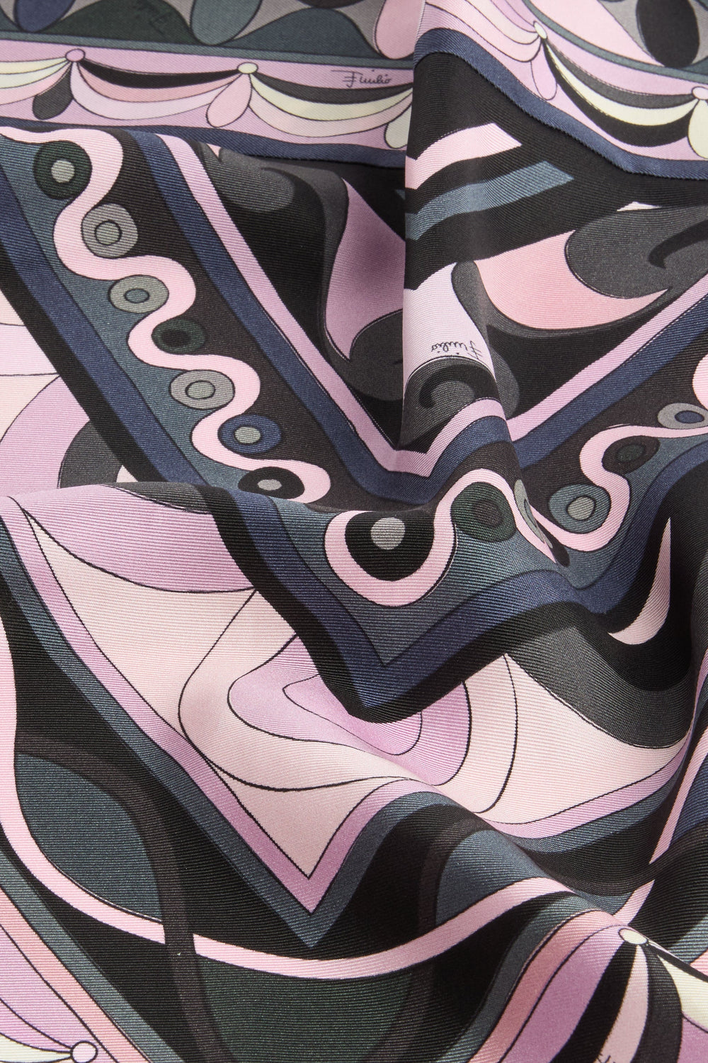 Pucci Mixed Prints Silk Twill Scarf