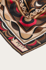 Pucci Mixed Prints Silk Twill Scarf