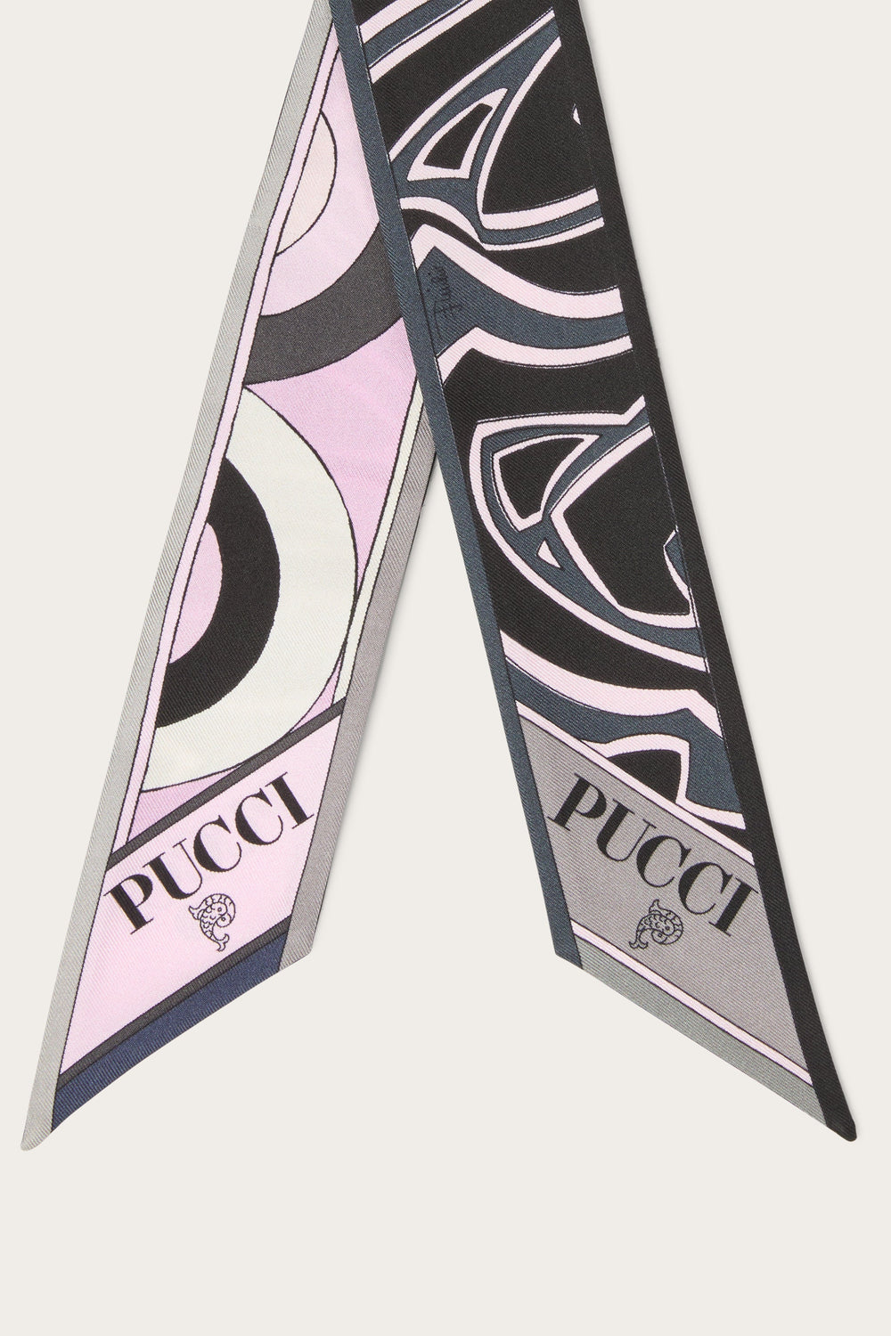 Pucci Onde and Labirinto Print Silk Twill Scarf