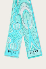 Pucci Volute and Collane Print Silk Twill Scarf