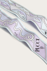Pucci Astro and Rombi Print Silk Twill Scarf