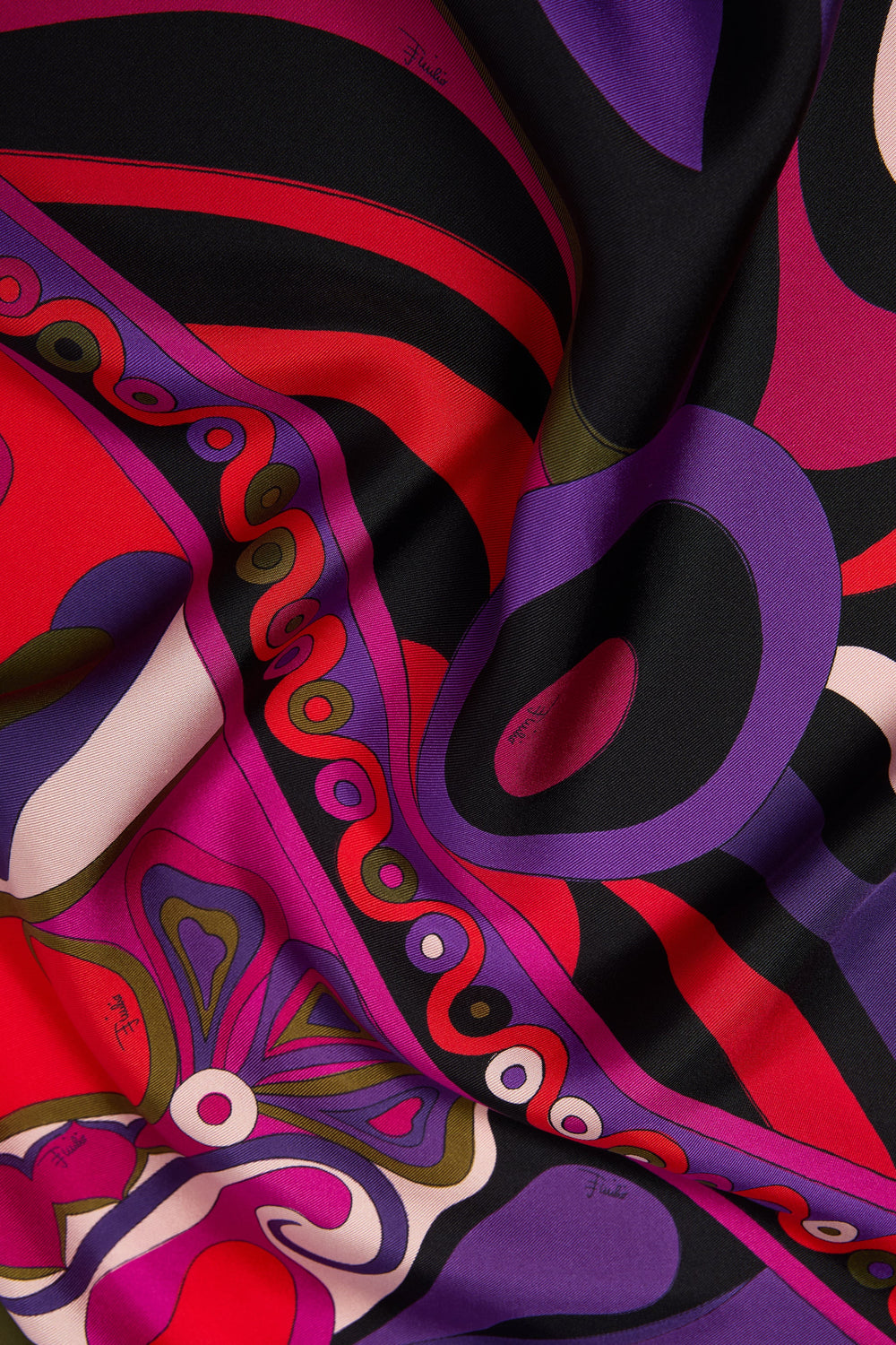 Pucci Marmo and Orchidee Print Carre