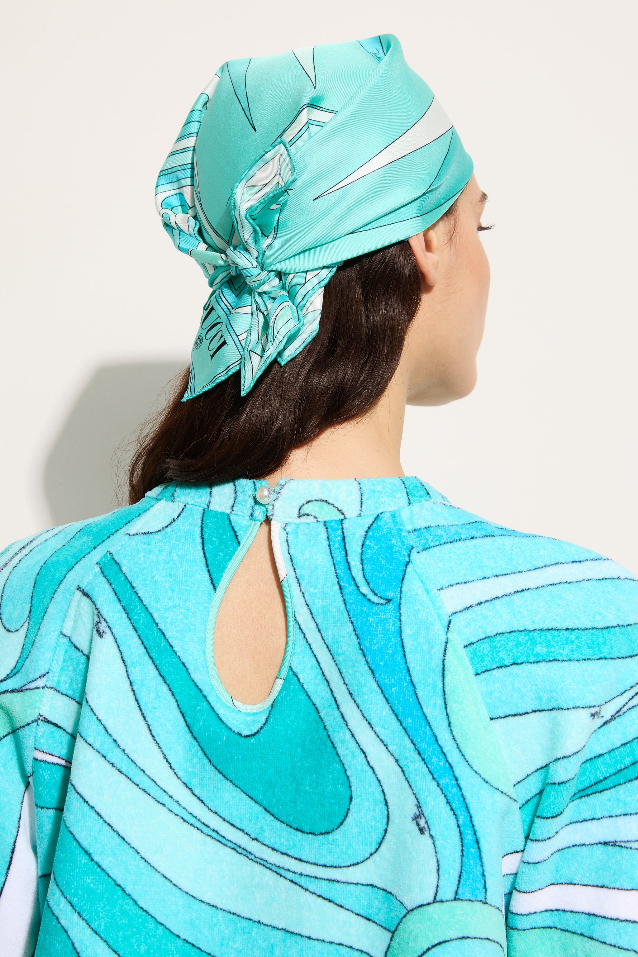 Pucci Hawaii Print Small Carre