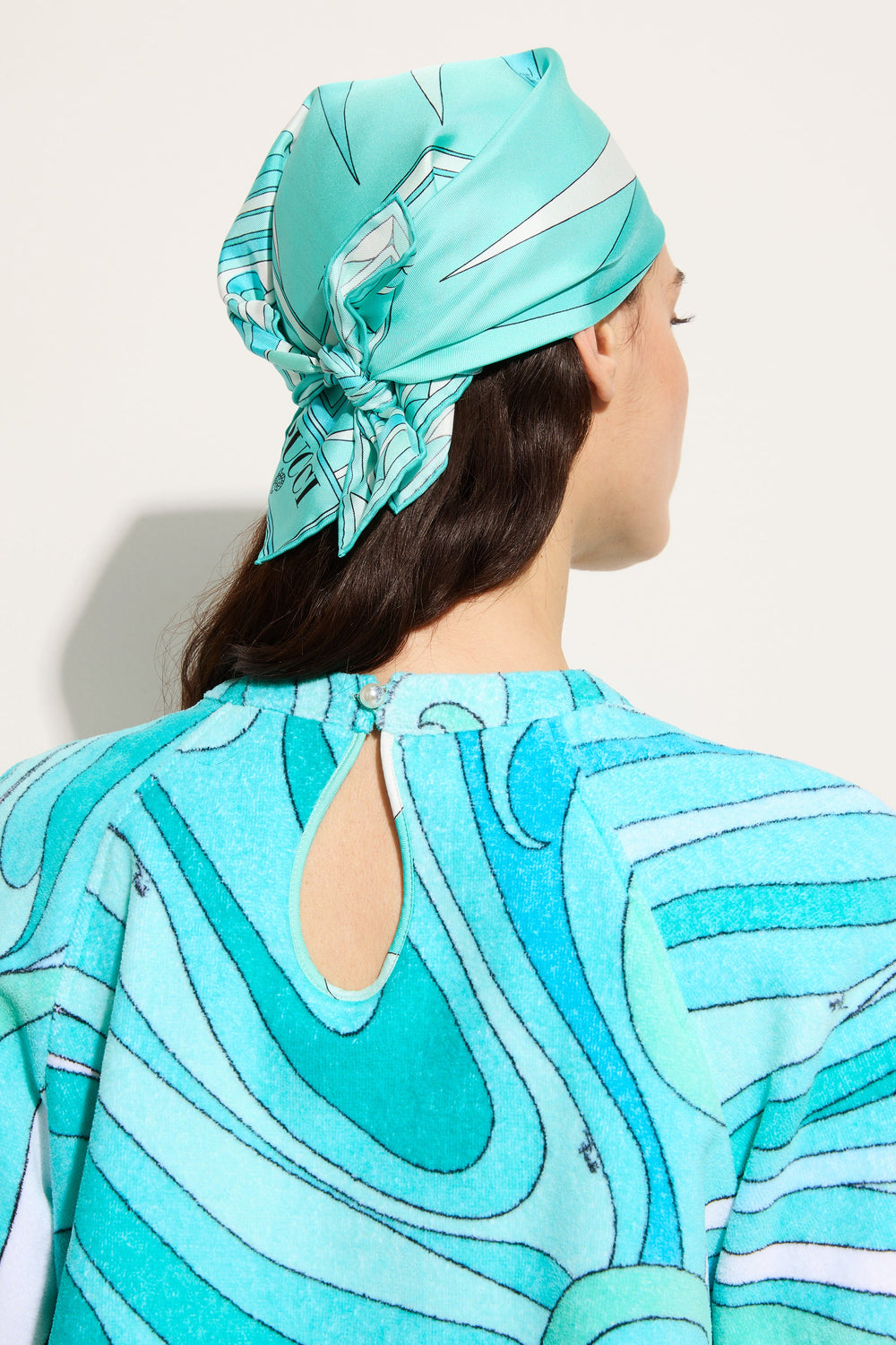 Pucci Hawaii Print Small Carre