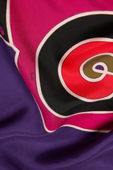 Pucci Astro Print Triangle Silk Scarf