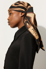 Pucci Labirinto Print Silk Carre