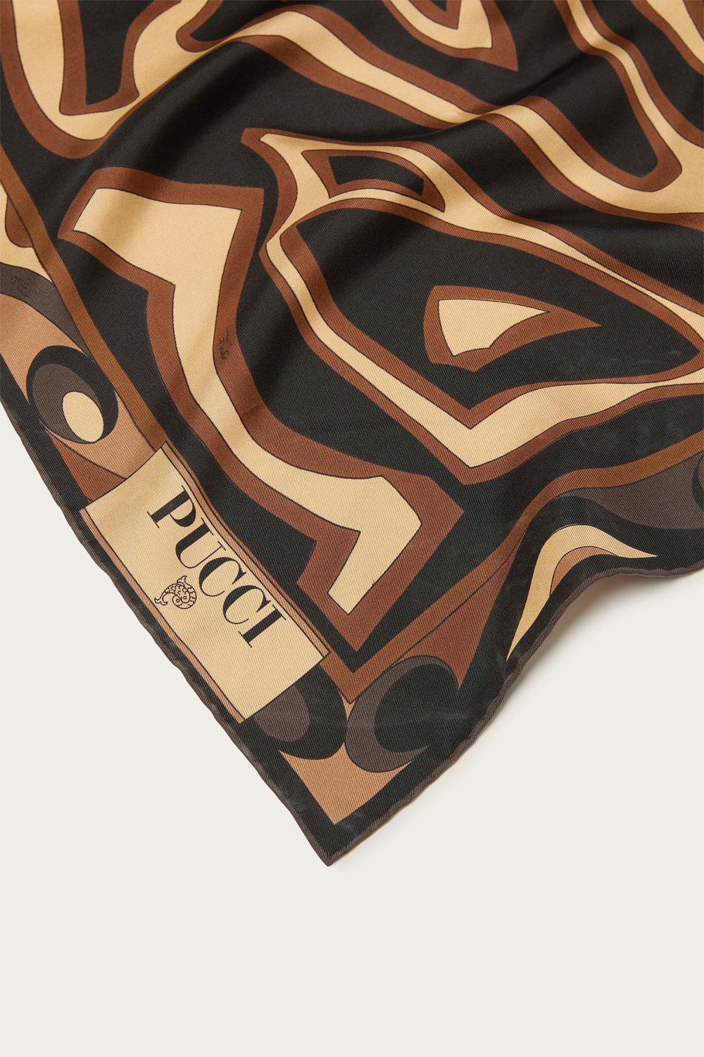 Pucci Labirinto Print Silk Carre