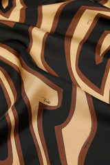 Pucci Labirinto Print Silk Carre