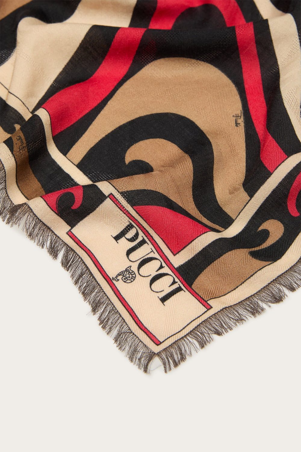 Pucci Marmo Print Pashmina