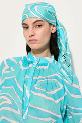 Pucci Labirinto Print Silk Carre