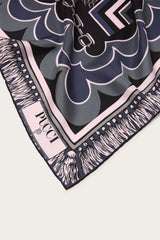 Pucci Istrice Print Silk Carre