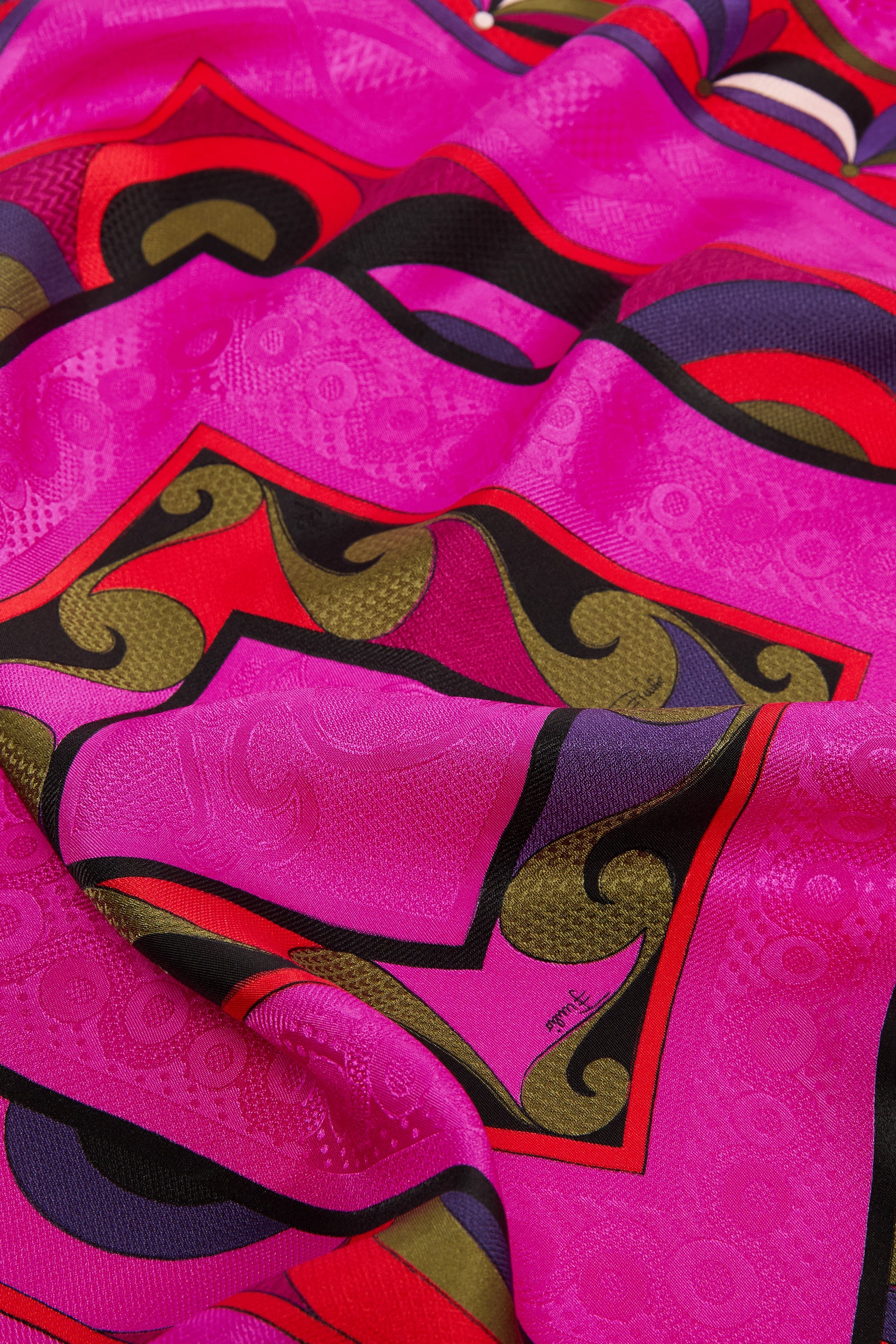 Pucci Mixed Prints Jacquard Carre