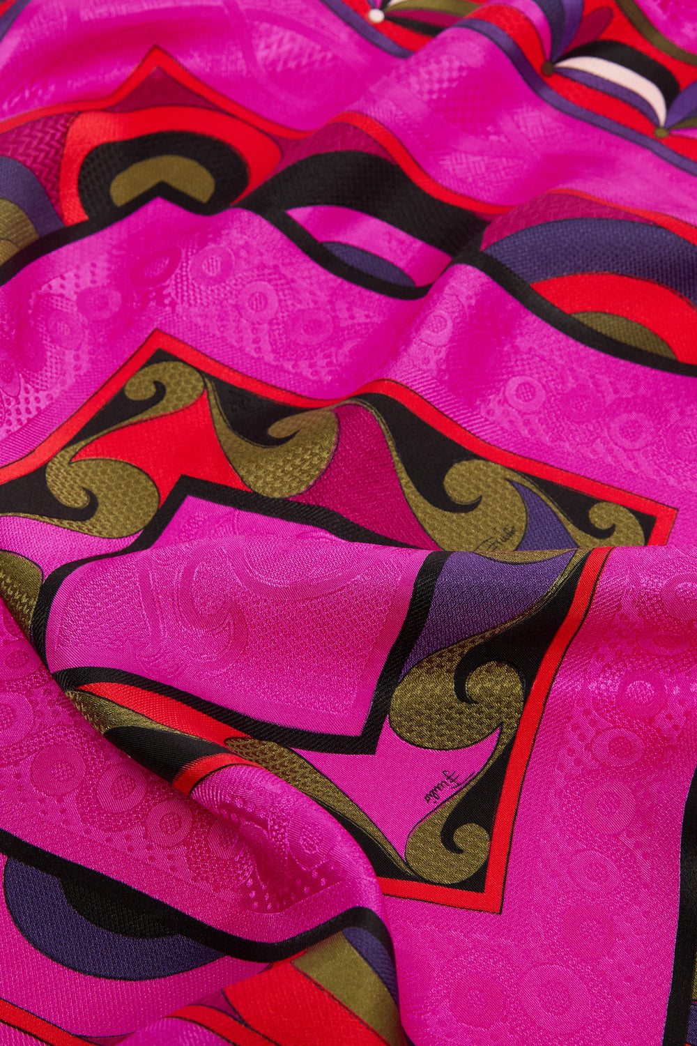 Pucci Mixed Prints Jacquard Carre