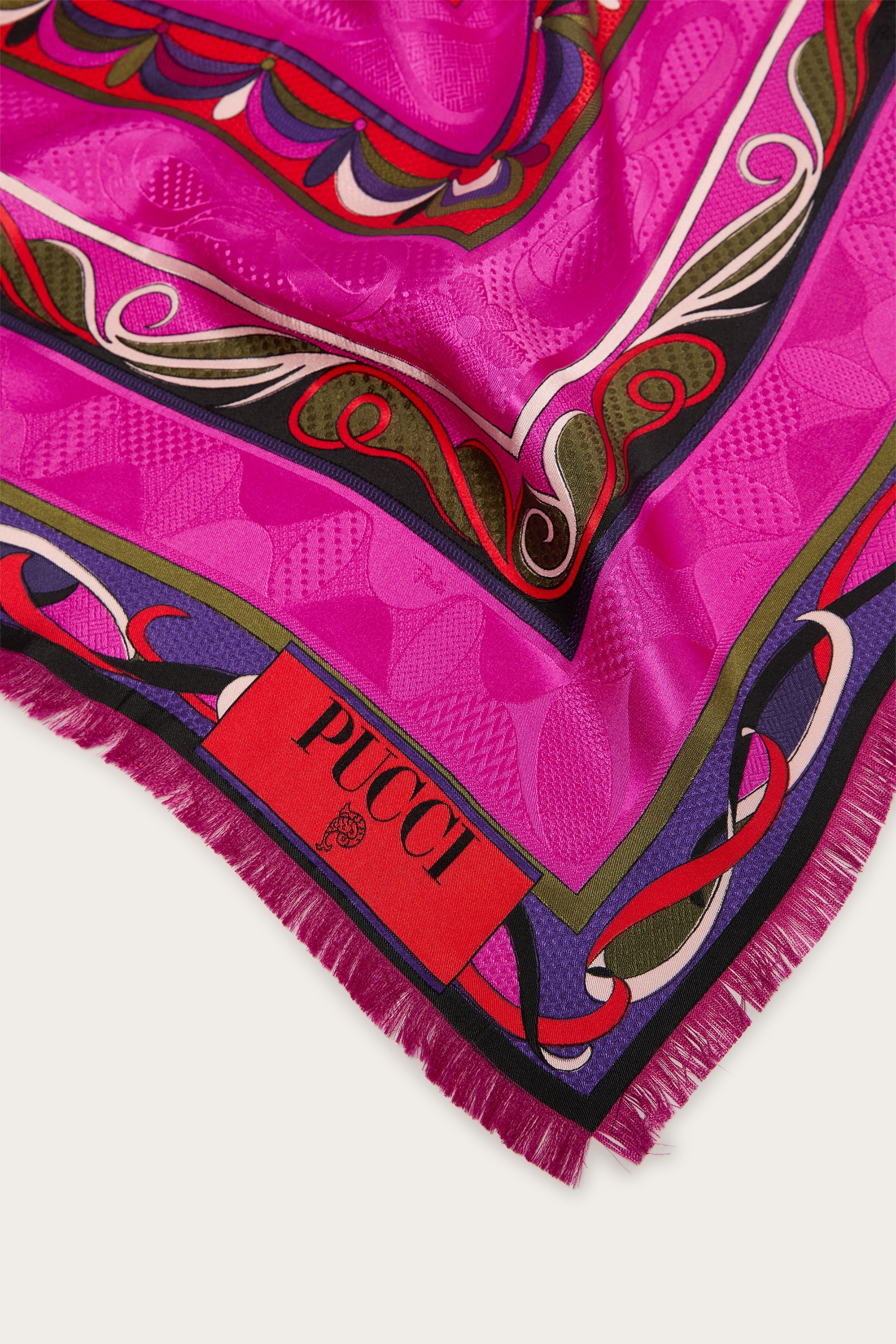 Pucci Mixed Prints Jacquard Carre