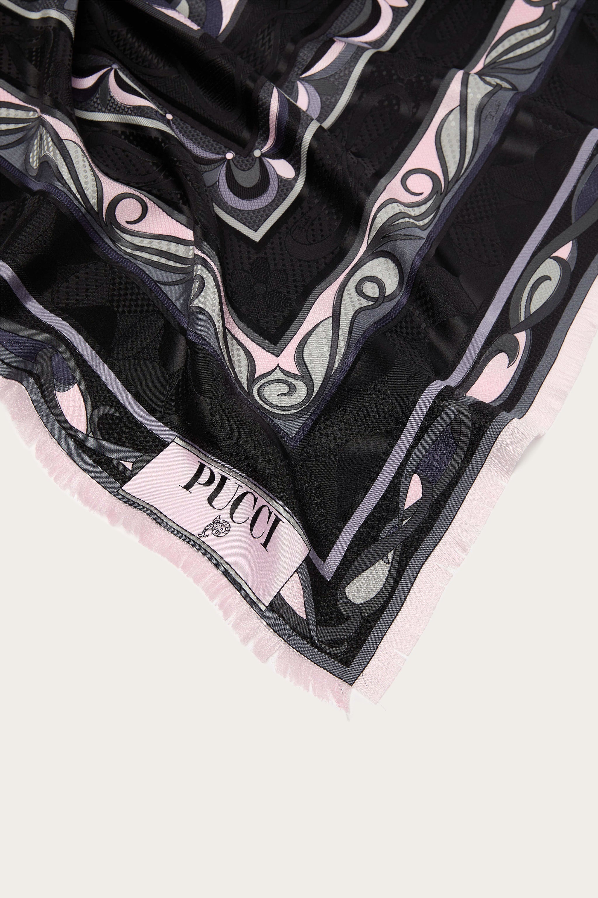 Pucci Mixed Prints Jacquard Carre