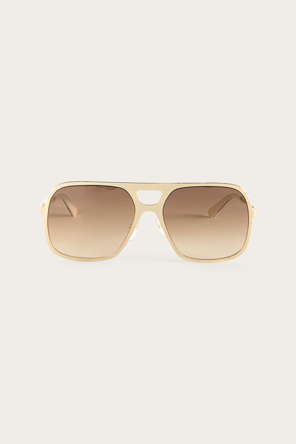 Pucci Metal Aviator Sunglasses