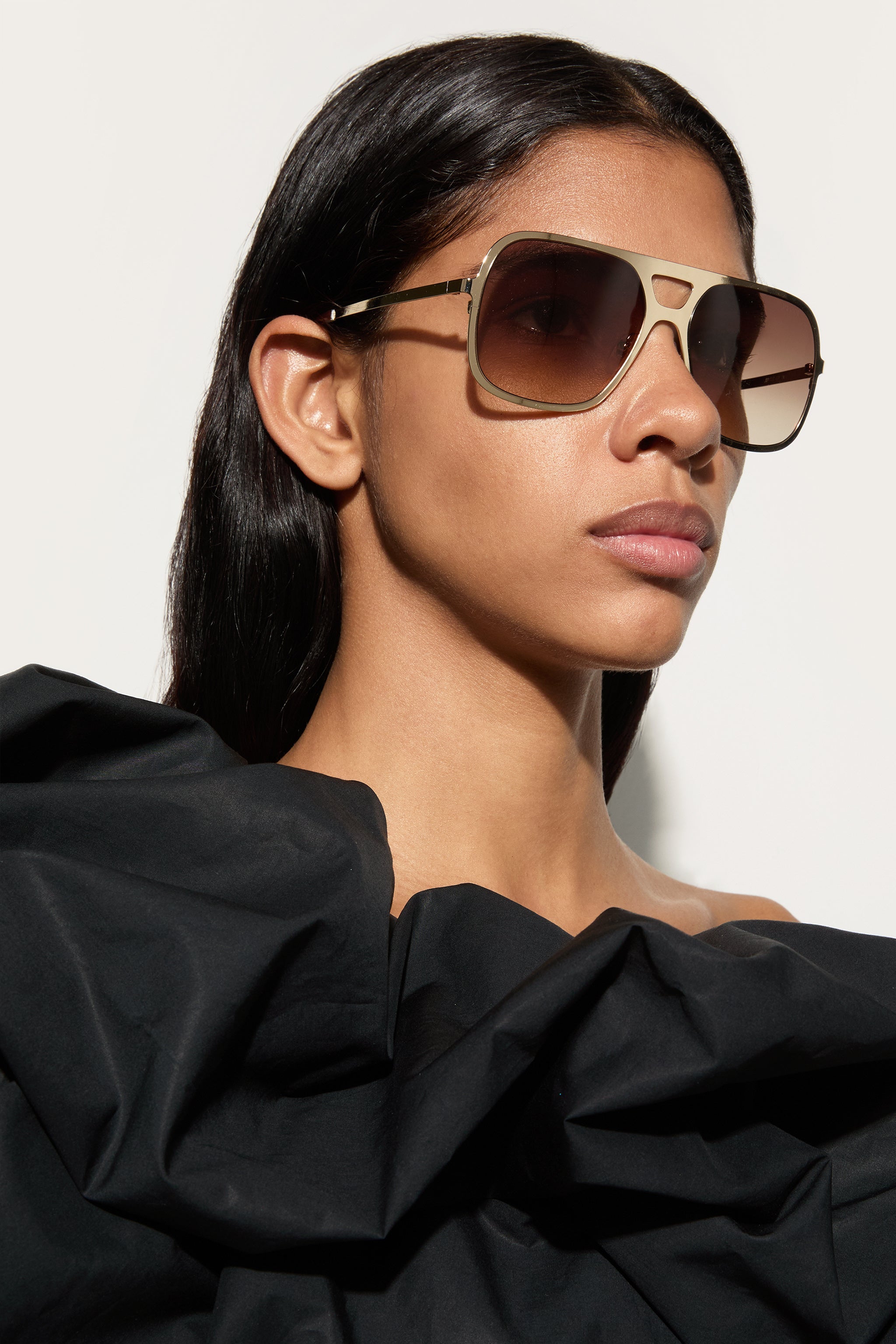 Pucci Metal Aviator Sunglasses