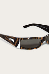 Pucci Marmo Print Rectangular Sunglasses