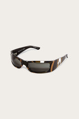Pucci Marmo Print Rectangular Sunglasses