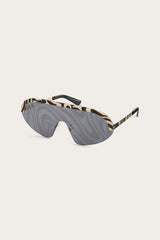 Pucci Marmo Detail Mask Sunglasses