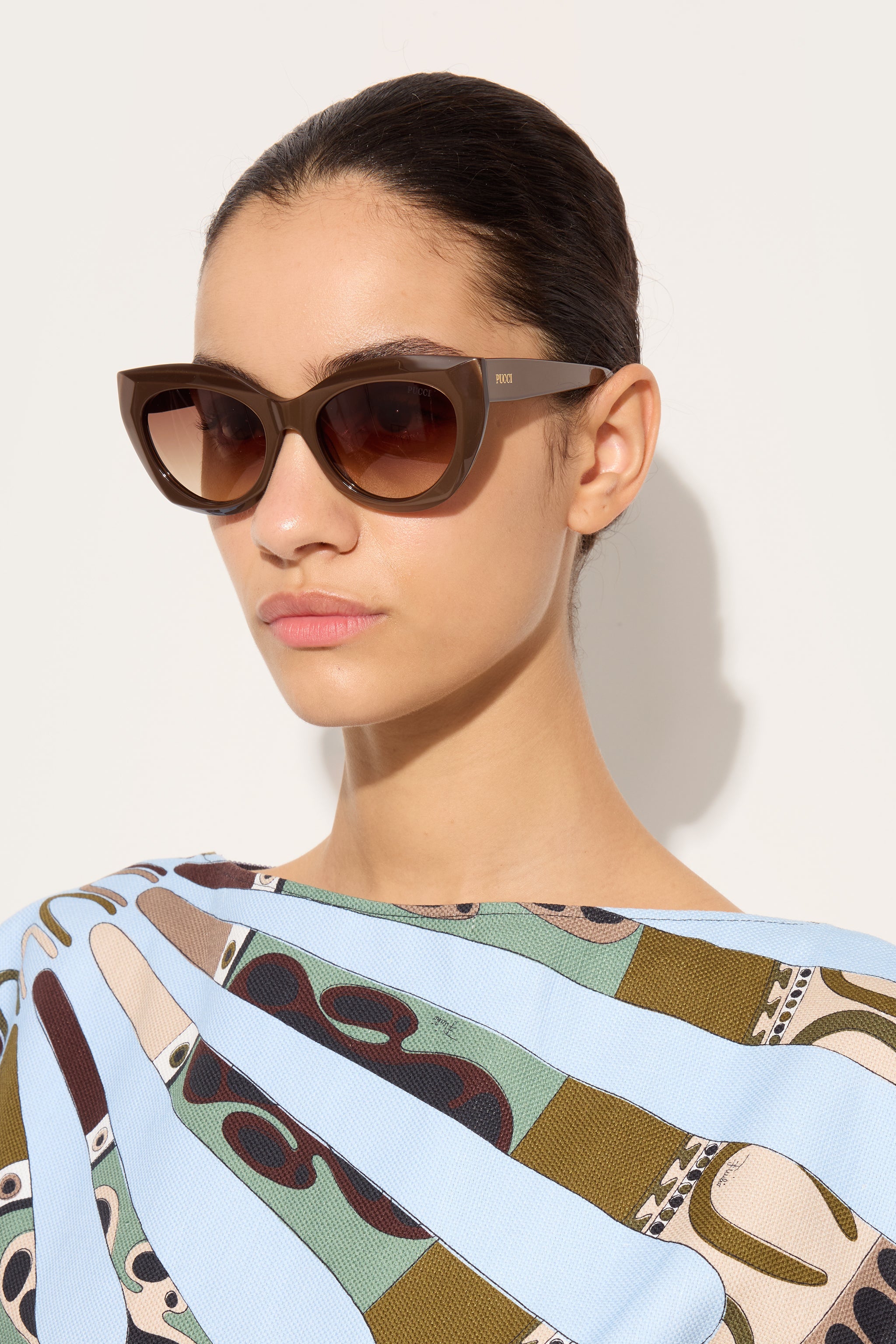 Pucci Pucci Oversized Cat-Eye Sunglasses