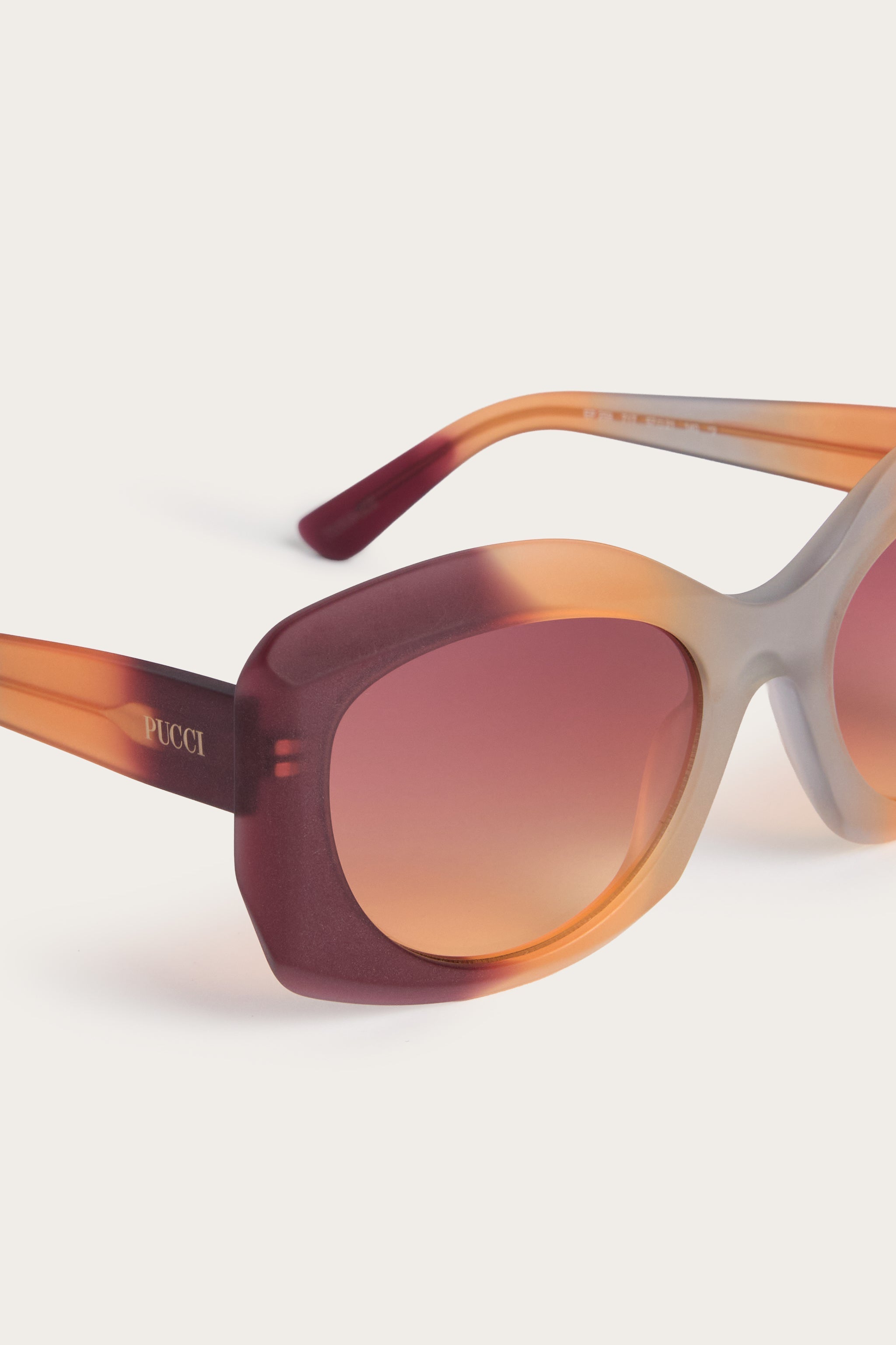 Pucci Pucci Bold Rectangular Sunglasses