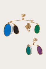 Pucci Chandelier Earrings with Charm