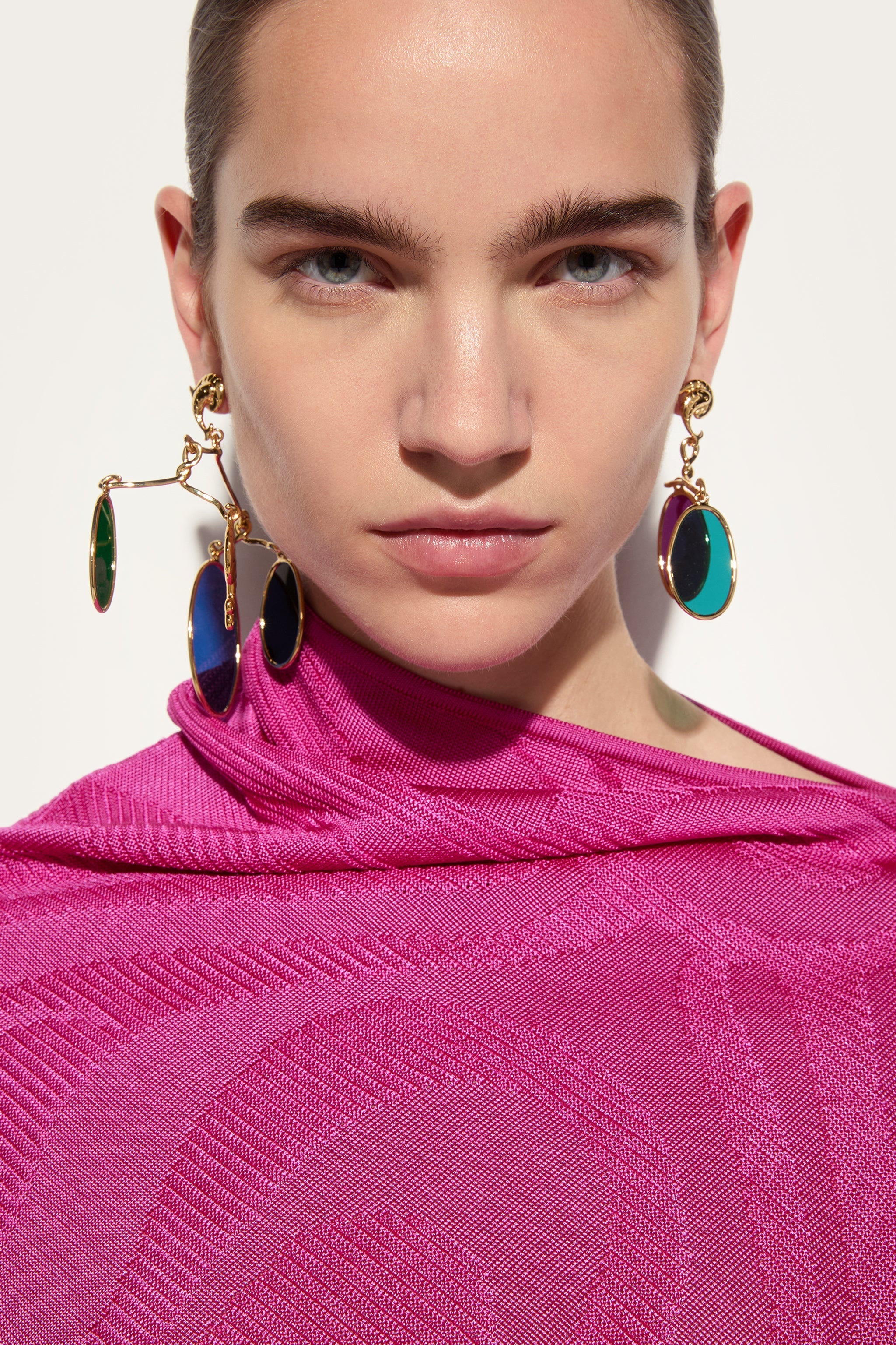 Pucci Chandelier Earrings with Charm