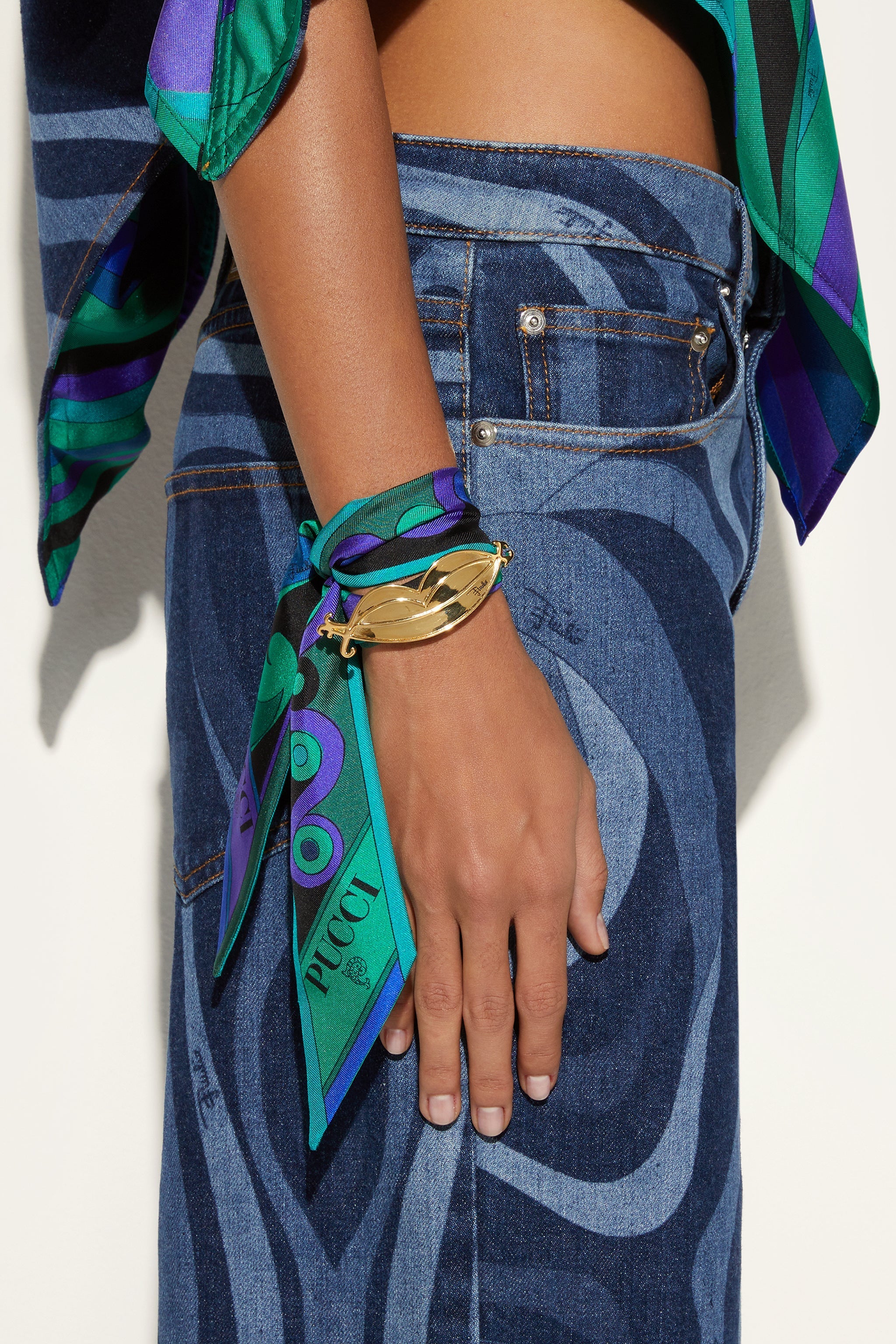 Pucci Scarf Ring