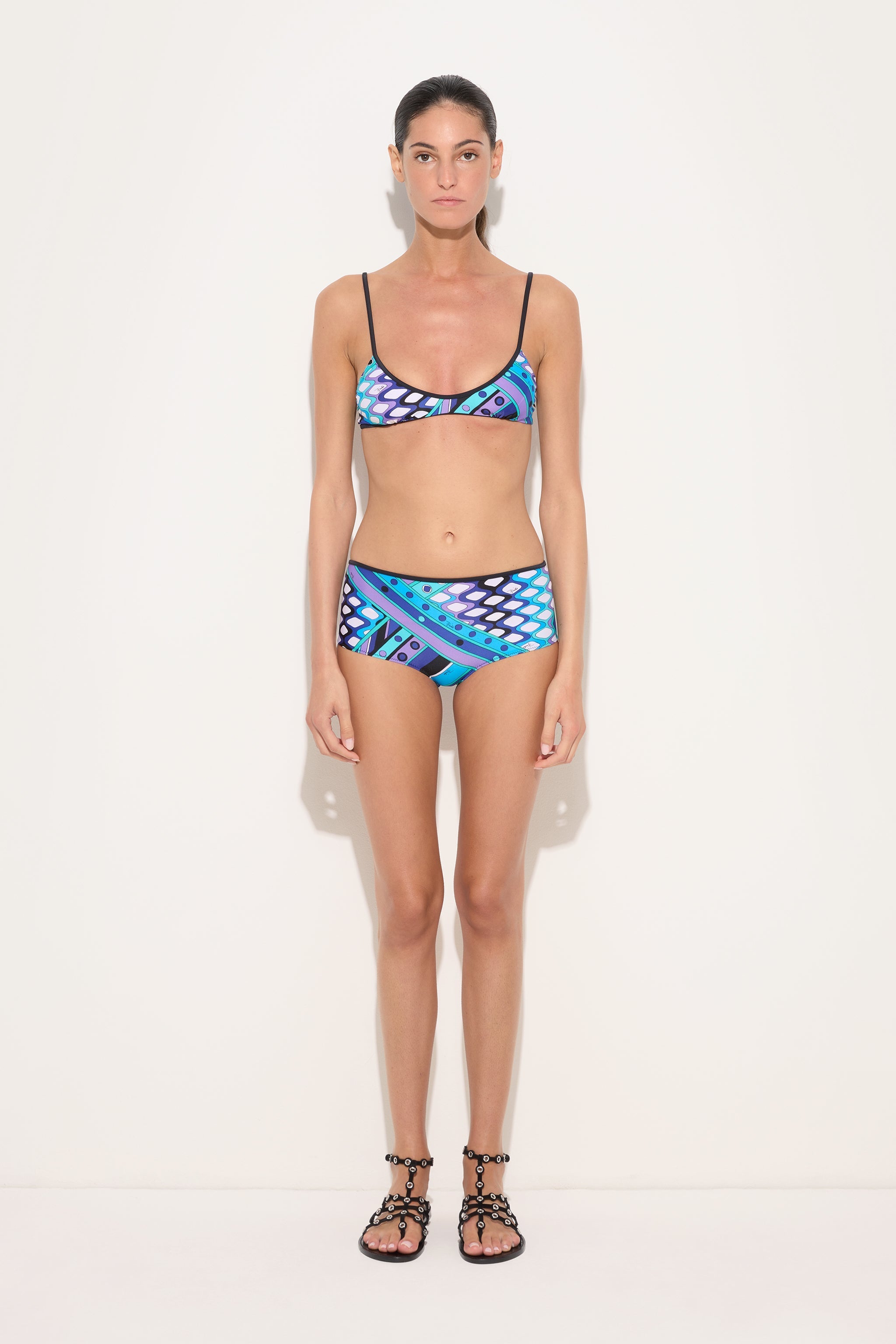 Pucci Vivara Print Balconette Bikini Top