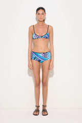 Pucci Vivara Print Balconette Bikini Top