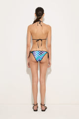 Pucci Vivara Print Triangle Bikini Top