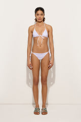 Pucci Marmo Print Triangle Bikini Top