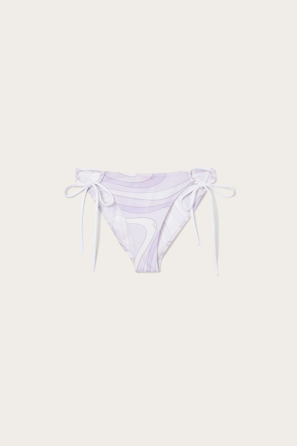 Pucci Marmo Print Bikini Bottom with Ties