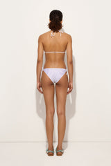 Pucci Marmo Print Bikini Bottom with Ties