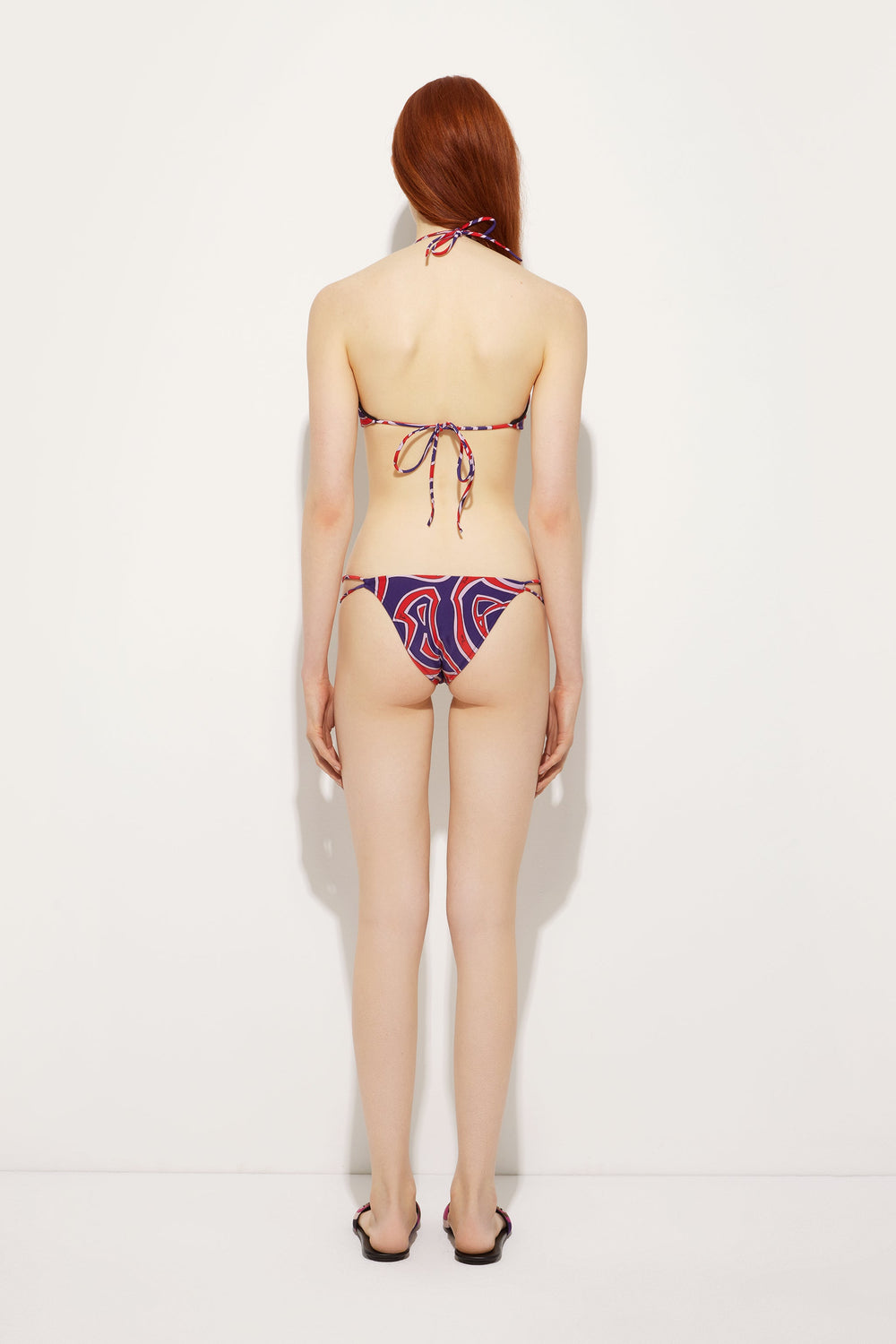 Pucci Labirinto Print V-Cut Bikini Bottom