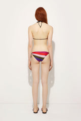 Pucci Iride Print Triangle Bikini Top