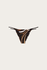 Pucci Marmo Print V-Cut Bikini Bottom