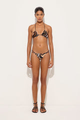 Pucci Marmo Print V-Cut Bikini Bottom