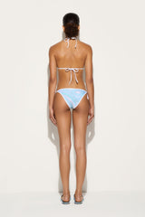 Pucci Marmo Print Bikini Top