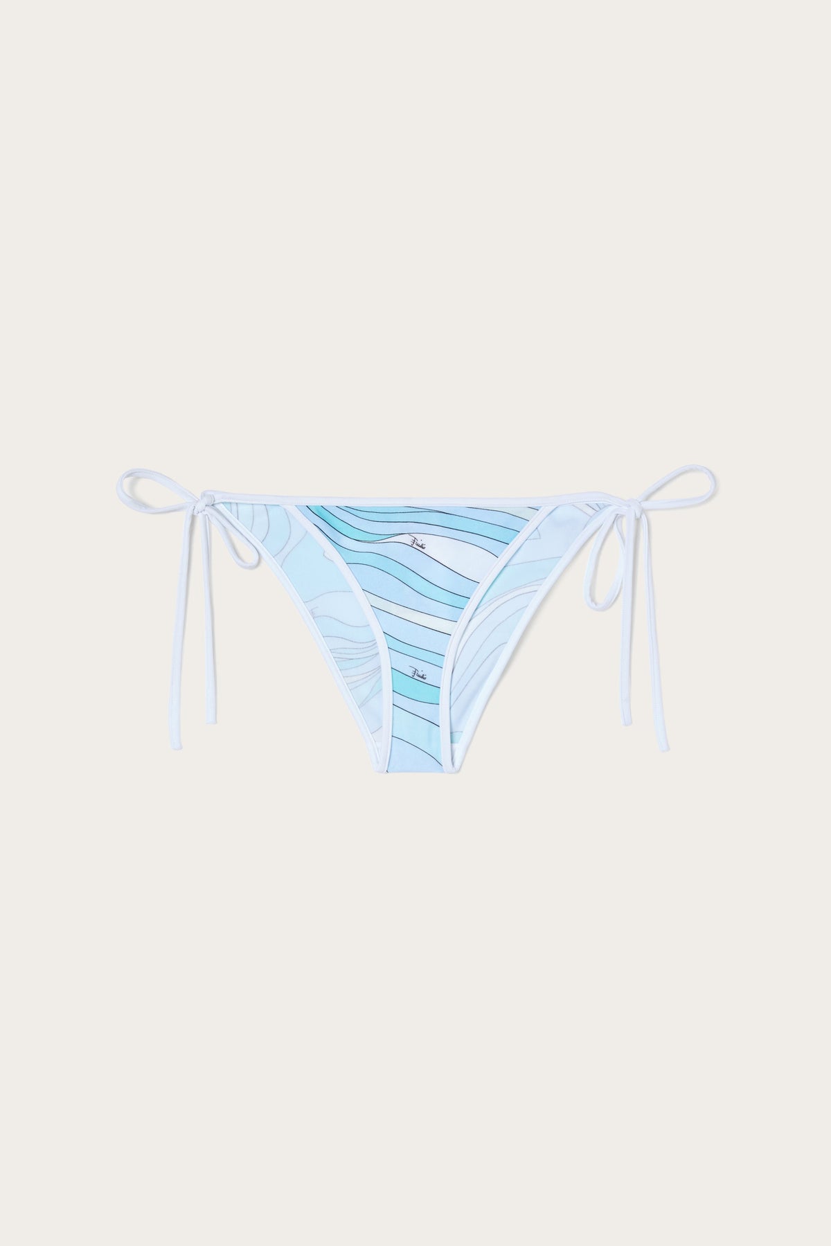 Pucci Marmo Print Tie Bikini Briefs