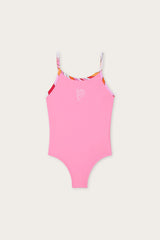 Pucci One-Piece Swimsuit with Fish Logo