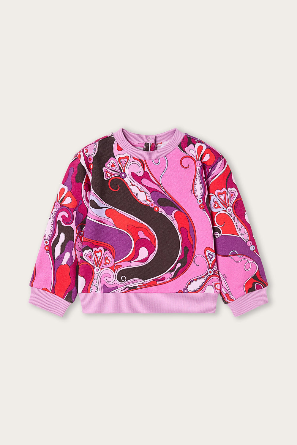 Pucci Orchidee Print Baby Sweatshirt